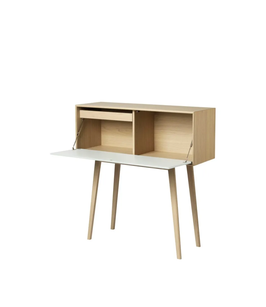 Foersom & Hiort-Lorenzen A84 Butler - Sekretær - Eg - Hvid Clearance