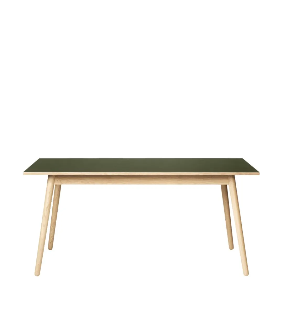 Poul M. Volther C35B - Spisebord - Eg - Linoleum - Olive Clearance