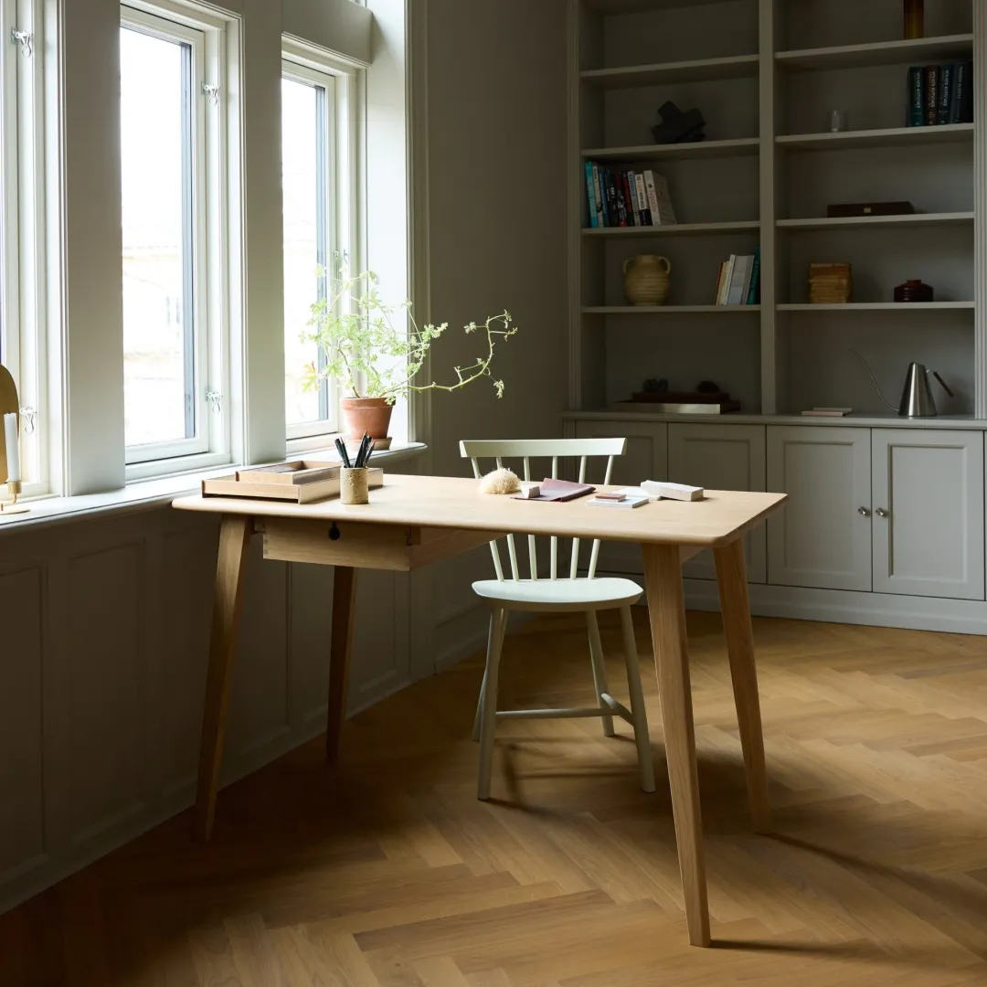 Foersom & Hiort-Lorenzen C67 Butler - Skrivebord - Eg - Lille Online