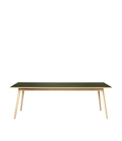 Poul M. Volther C35C - Spisebord - Eg - Linoleum - Olive Best