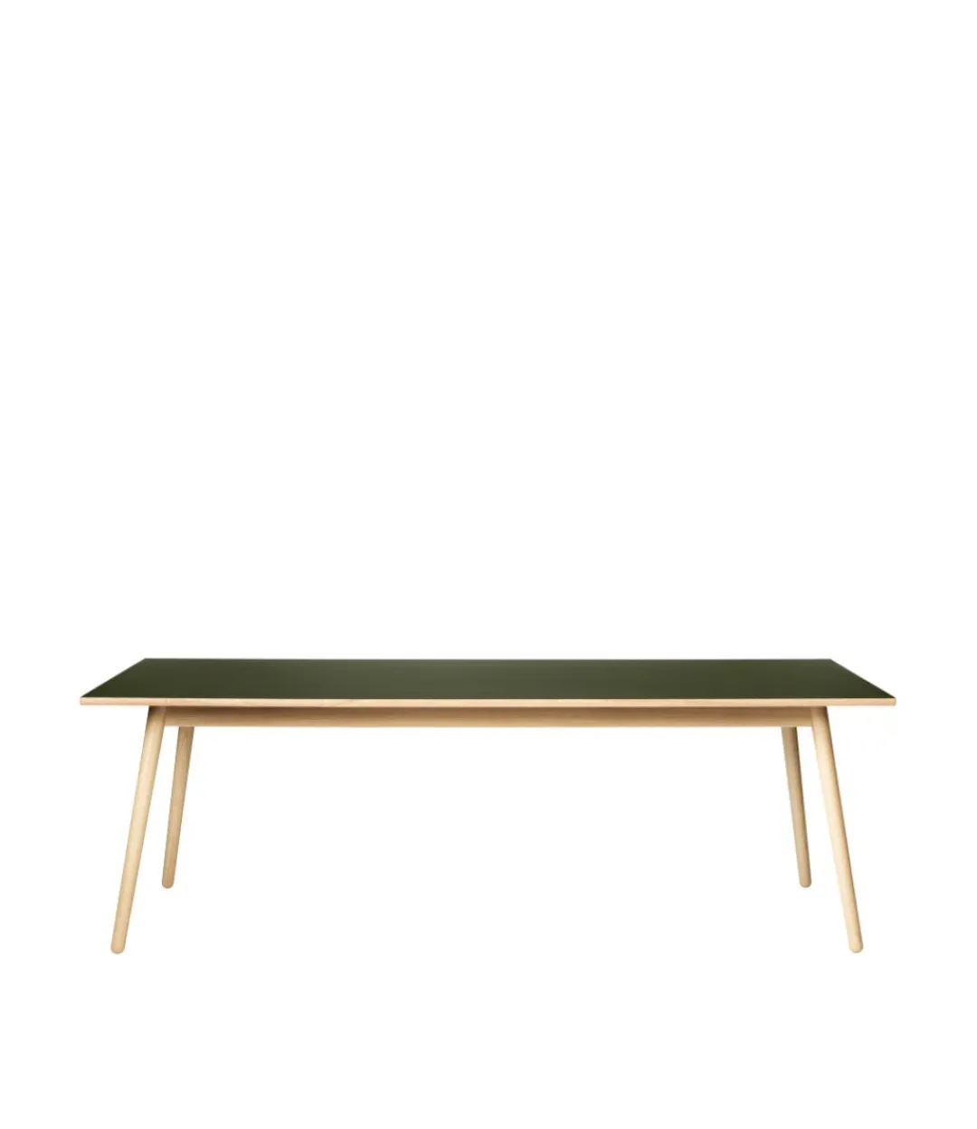 Poul M. Volther C35C - Spisebord - Eg - Linoleum - Olive Best