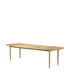 Unit10 C63E Bjørk - Spisebord m/2 tillægsplader - Eg New