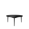 Stine Lundgaard Weigelt D102 Søs - Sofabord - Eg - Jet Black - Ø85 New