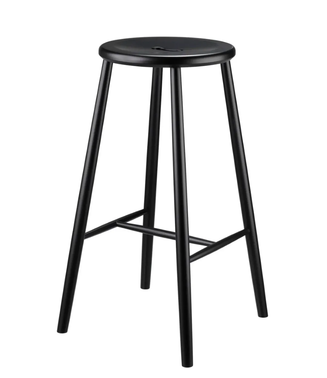 Børge Mogensen J27B - Barstol - Bøg - Jet Black Clearance