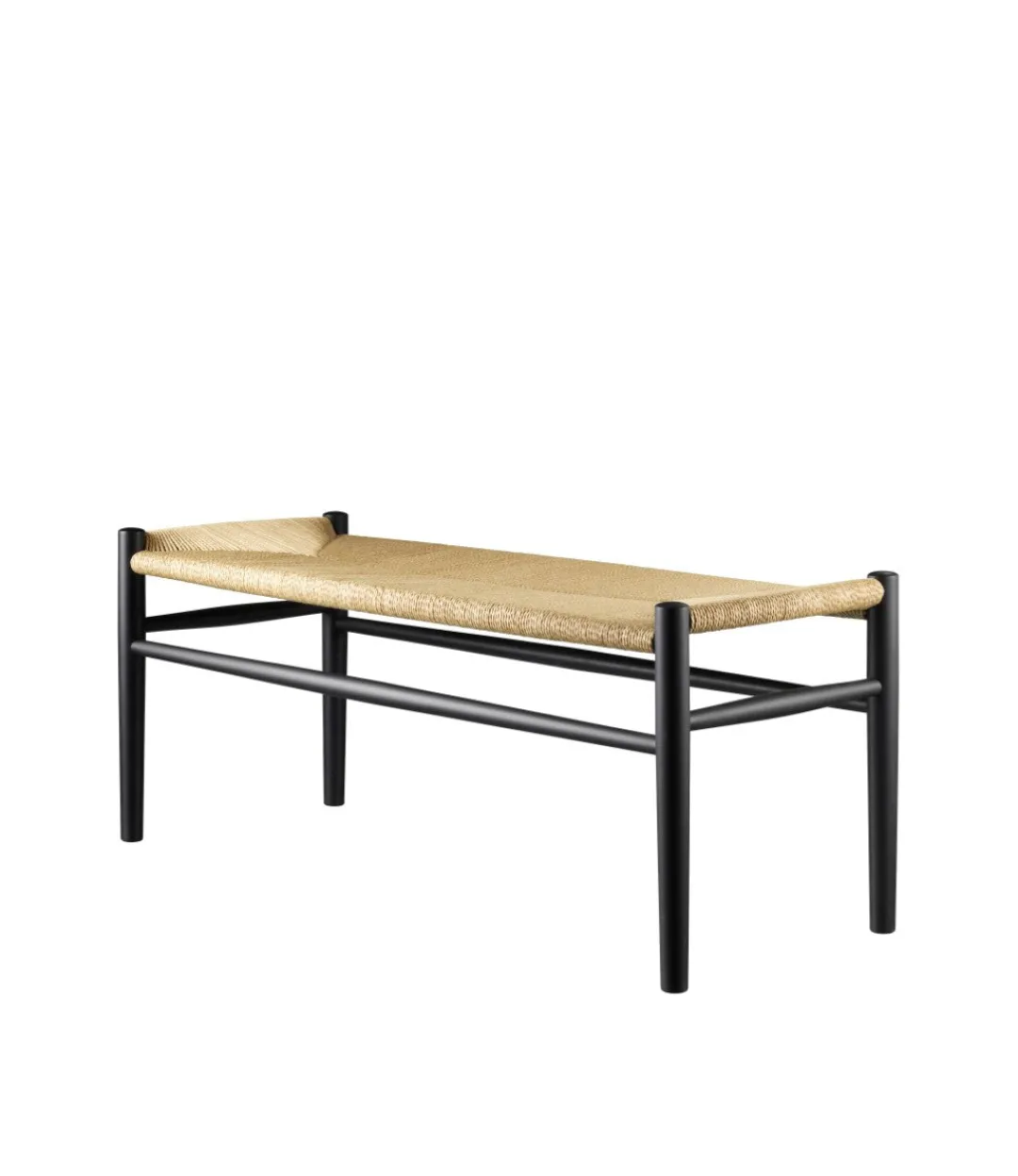 Jørgen Bækmark J83B - Bænk - Bøg - Jet Black New