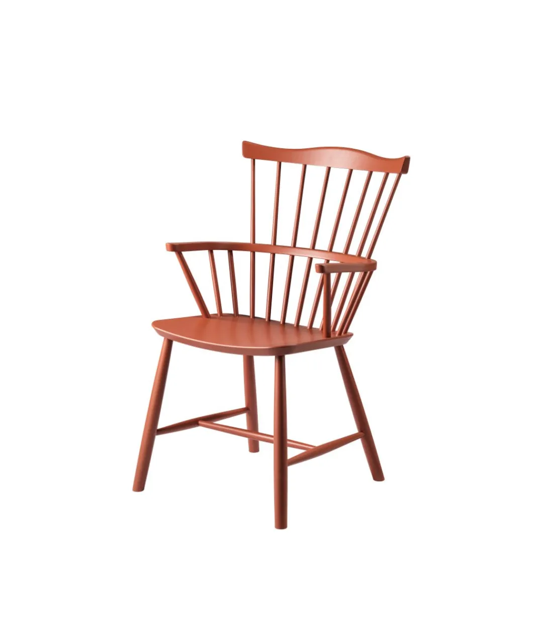 Børge Mogensen J52B - Stol - Bøg - Brick Red Sale