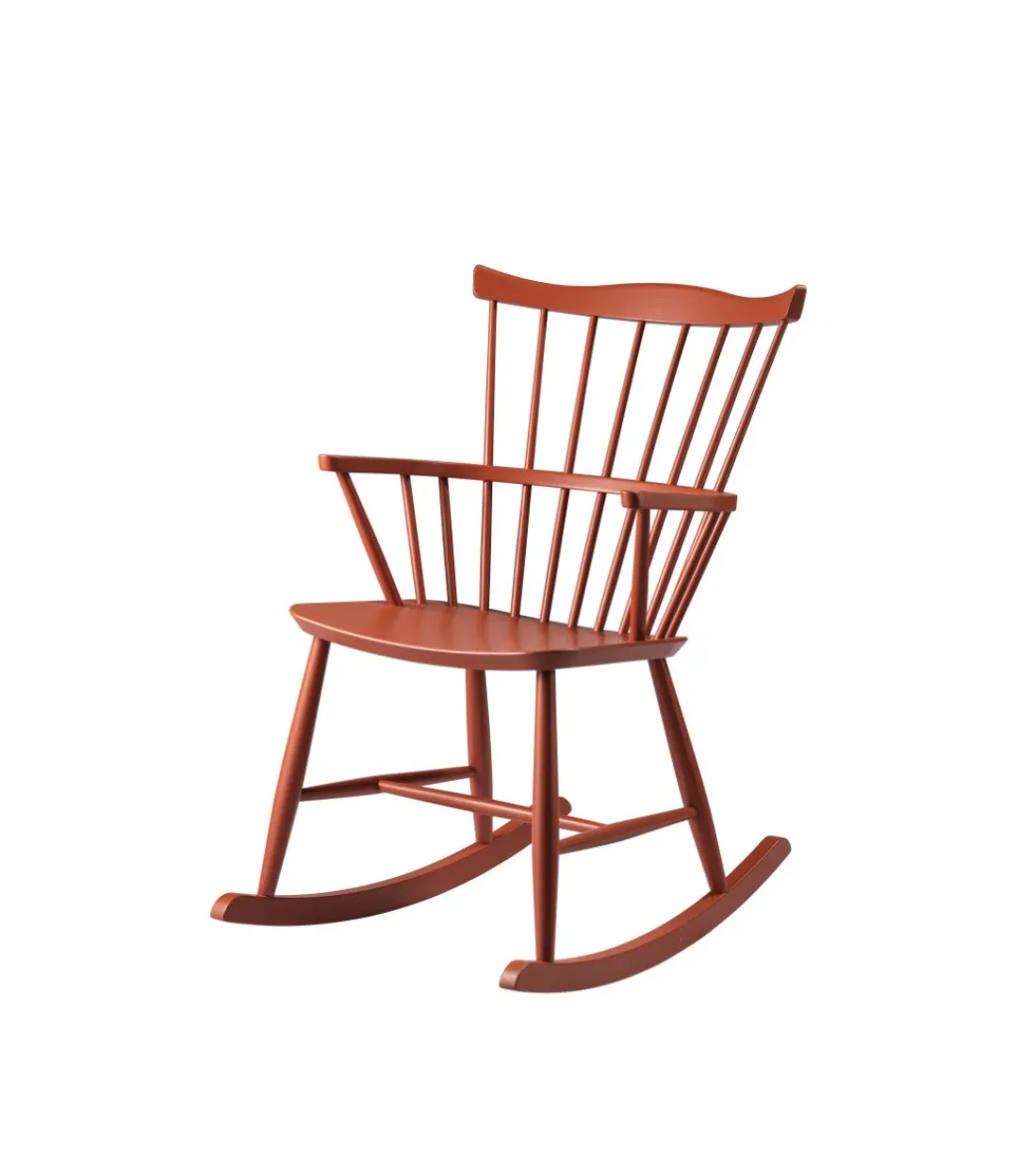 Børge Mogensen J52G - Gyngestol - Bøg - Brick Red
