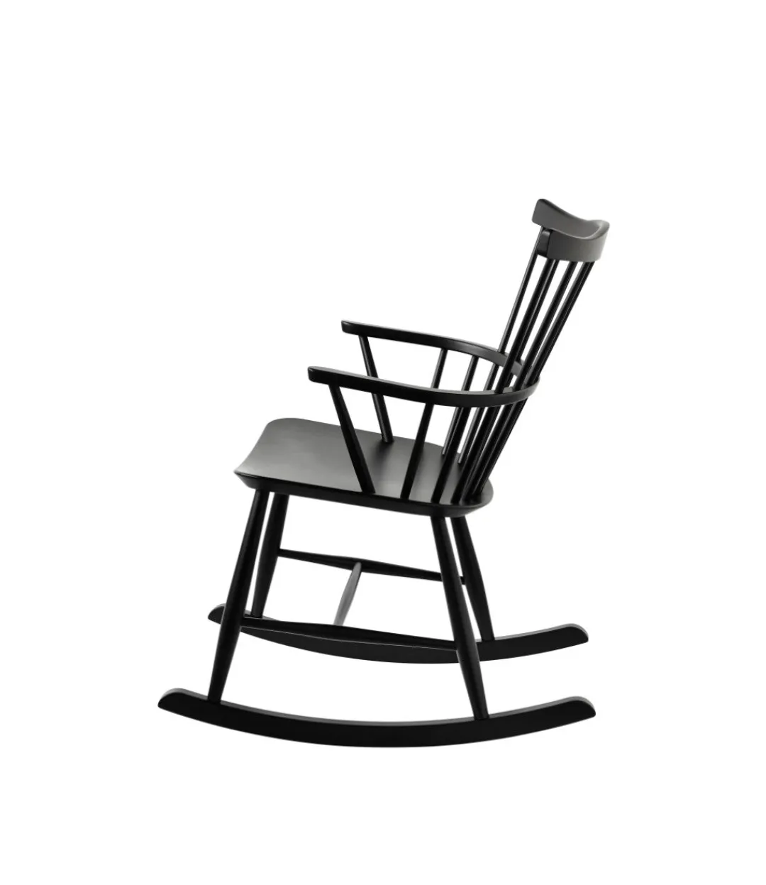 Børge Mogensen J52G - Gyngestol - Bøg - Jet Black Discount