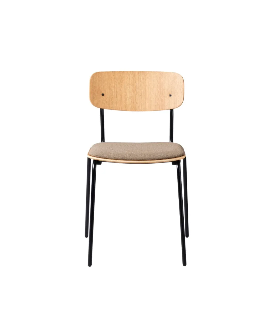 Jakob Thau J182 - Holmen - Stabelstol - Stål - Grain - Taupe Outlet