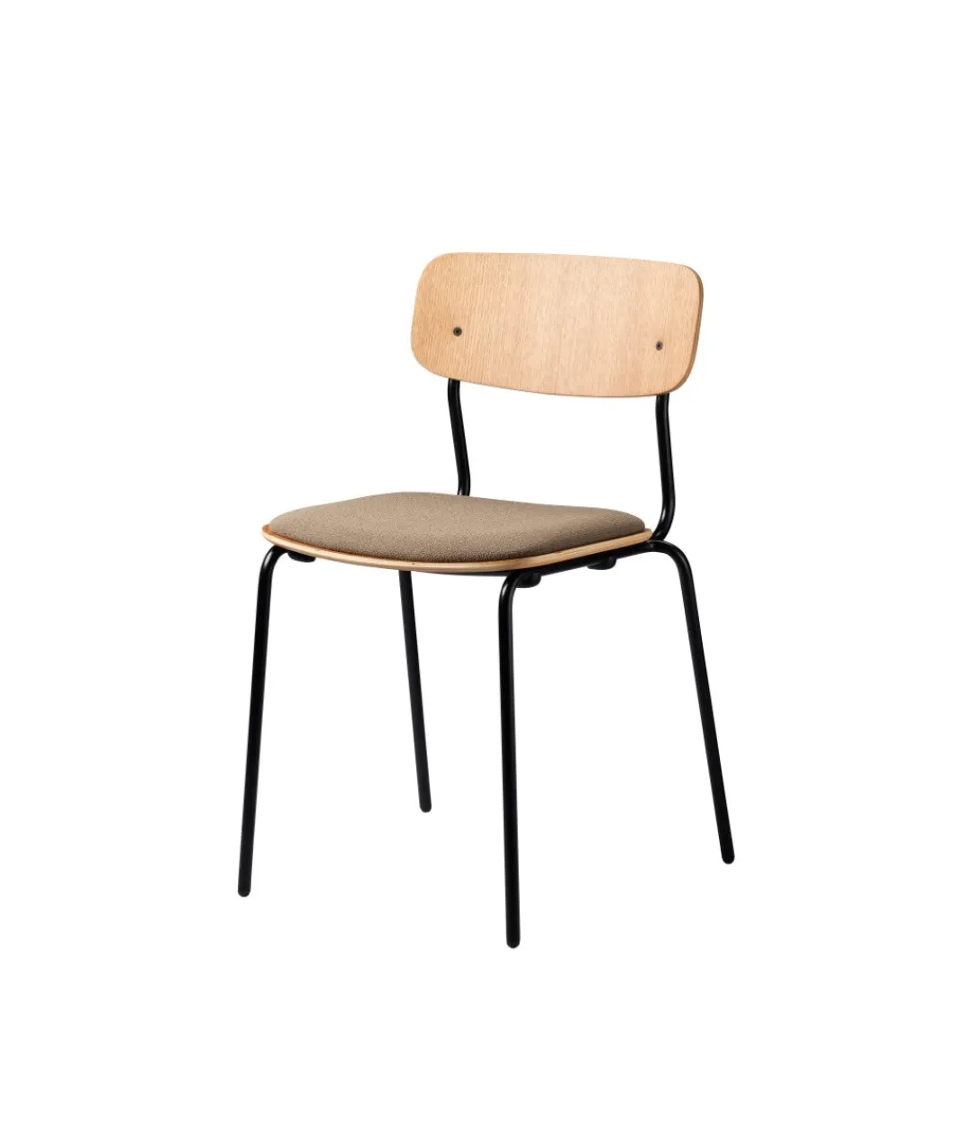 Jakob Thau J182 - Holmen - Stabelstol - Stål - Grain - Taupe Outlet