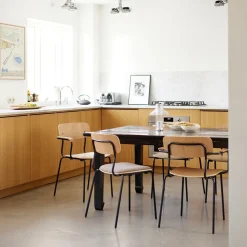 Jakob Thau J182 - Holmen - Stabelstol - Stål - Grain - Taupe Outlet