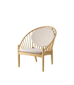Poul M. Volther J166 Jørna - Stol - Eg - Beige (61) Clearance