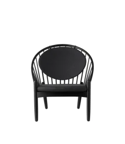 Poul M. Volther J166 Jørna - Stol - Jet Black - Dark Grey Outlet