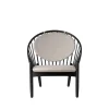 Poul M. Volther J166 Jørna - Stol - Jet Black - Light Grey Discount