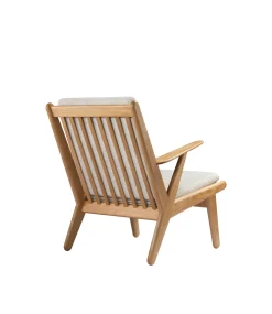 Poul M. Volther J53 - Lænestol - Eg - Beige