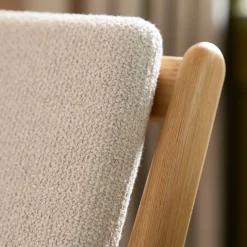Poul M. Volther J53 - Lænestol - Eg - Beige