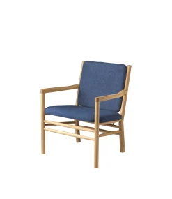 Erik Ole Jørgensen J147 - Lænestol - Eg - Dark Blue (36)