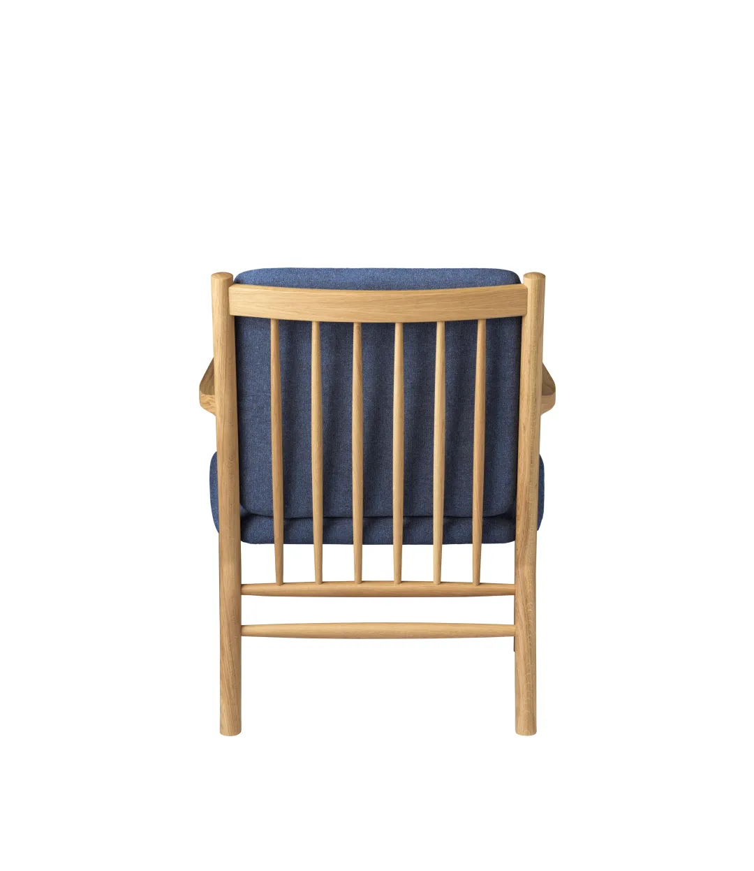 Erik Ole Jørgensen J147 - Lænestol - Eg - Dark Blue (36)