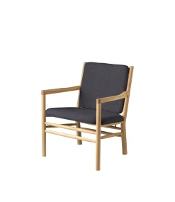 Erik Ole Jørgensen J147 - Lænestol - Eg - Dark Grey (28) Online