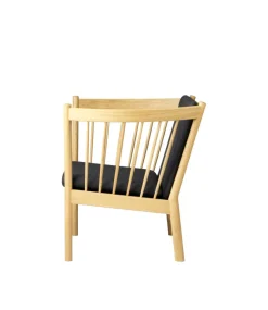 Erik Ole Jørgensen J146 - Lænestol - Eg - Dark Grey (4013) Outlet