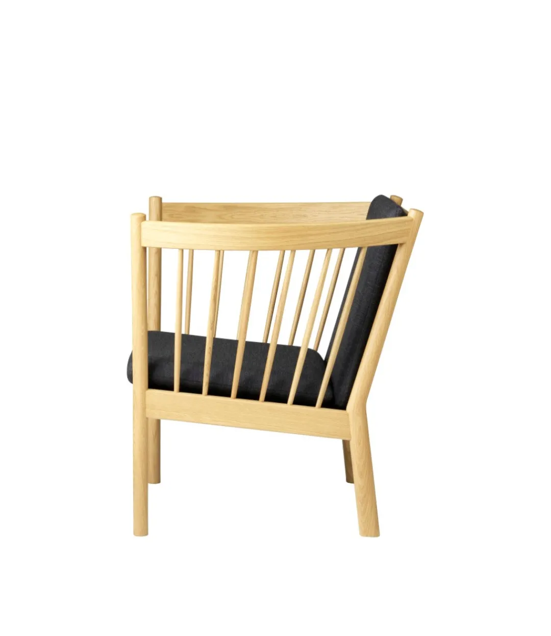 Erik Ole Jørgensen J146 - Lænestol - Eg - Dark Grey (4013) Outlet