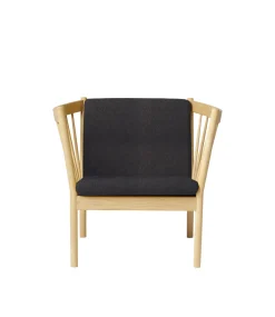Erik Ole Jørgensen J146 - Lænestol - Eg - Dark Grey (28) Discount