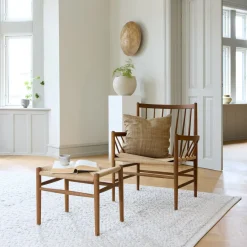 Jørgen Bækmark J82 - Loungestol - Røget eg Outlet