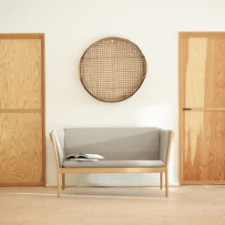 Erik Ole Jørgensen J148 - 2 pers. sofa - Eg - Beige (61) Best