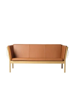 Erik Ole Jørgensen J149 - 3 pers. sofa - Eg - Cognac læder Online