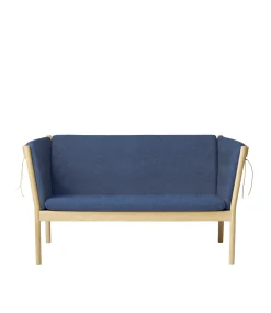Erik Ole Jørgensen J148 - 2 pers. sofa - Eg - Dark Blue (36) Best
