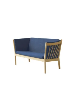 Erik Ole Jørgensen J148 - 2 pers. sofa - Eg - Dark Blue (36) Best