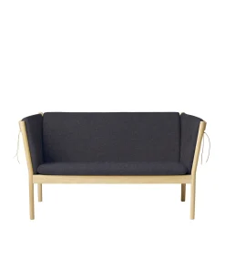 Erik Ole Jørgensen J148 - 2 pers. sofa - Eg - Dark Grey (28) Discount