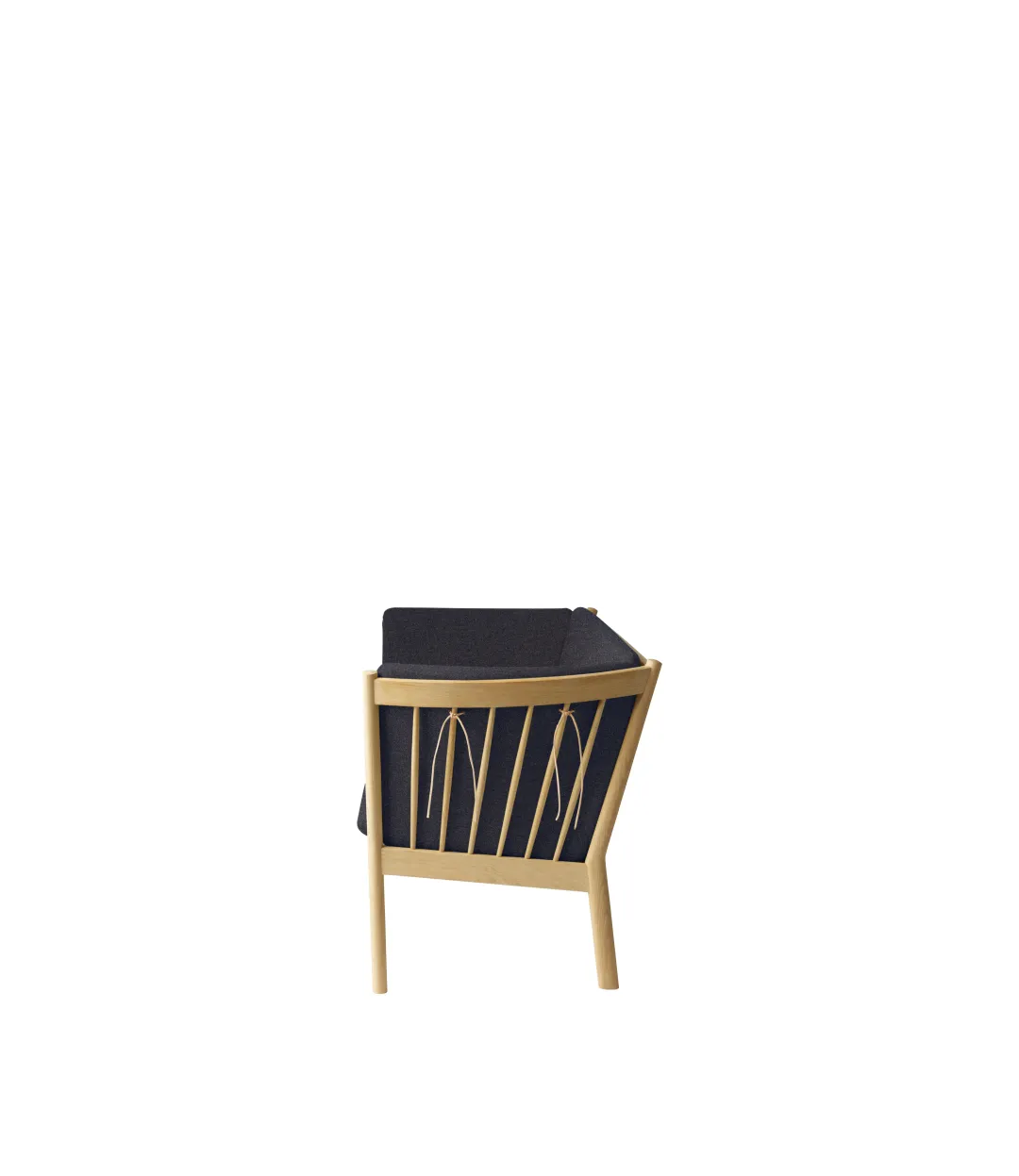 Erik Ole Jørgensen J149 - 3 pers. sofa - Eg - Dark Grey (28) Hot