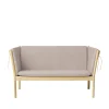 Erik Ole Jørgensen J148 - 2 pers. sofa - Eg - Light Grey (02)