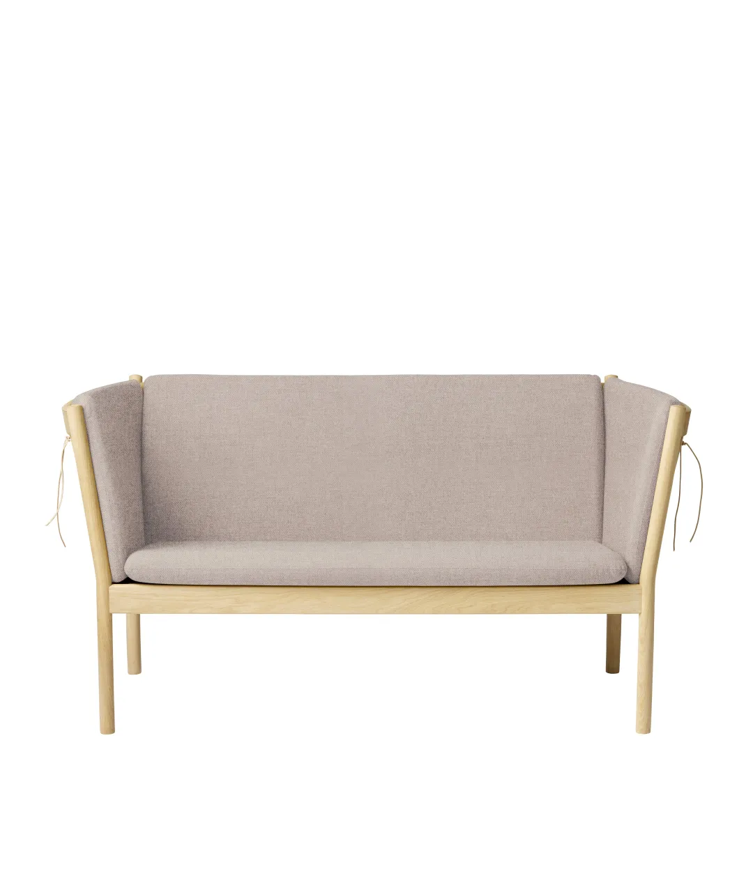 Erik Ole Jørgensen J148 - 2 pers. sofa - Eg - Light Grey (02)