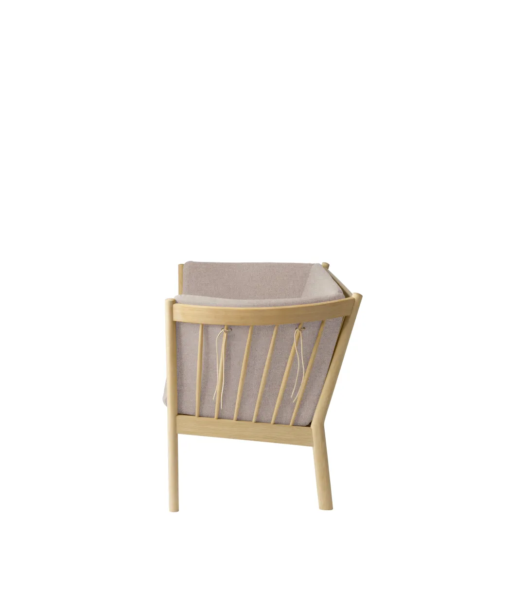 Erik Ole Jørgensen J148 - 2 pers. sofa - Eg - Light Grey (02)