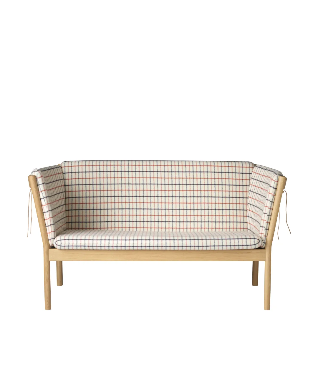 Erik Ole Jørgensen J148 - 2 pers. sofa - Eg - Red (14)