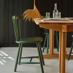 Poul M. Volther J46 - Stol - Bøg - Bottle Green Online