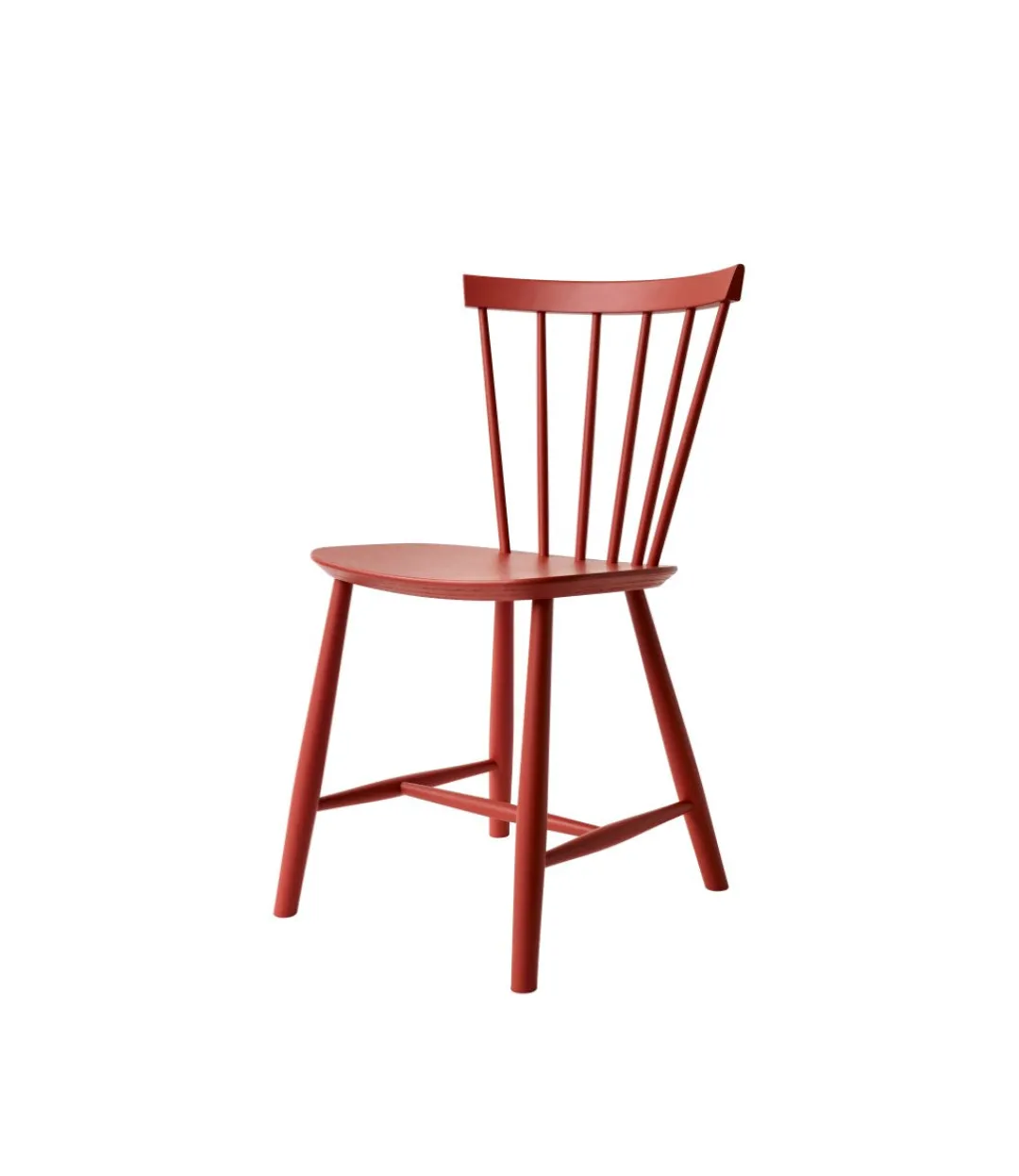 Poul M. Volther J46 - Stol - Bøg - Coral Red New