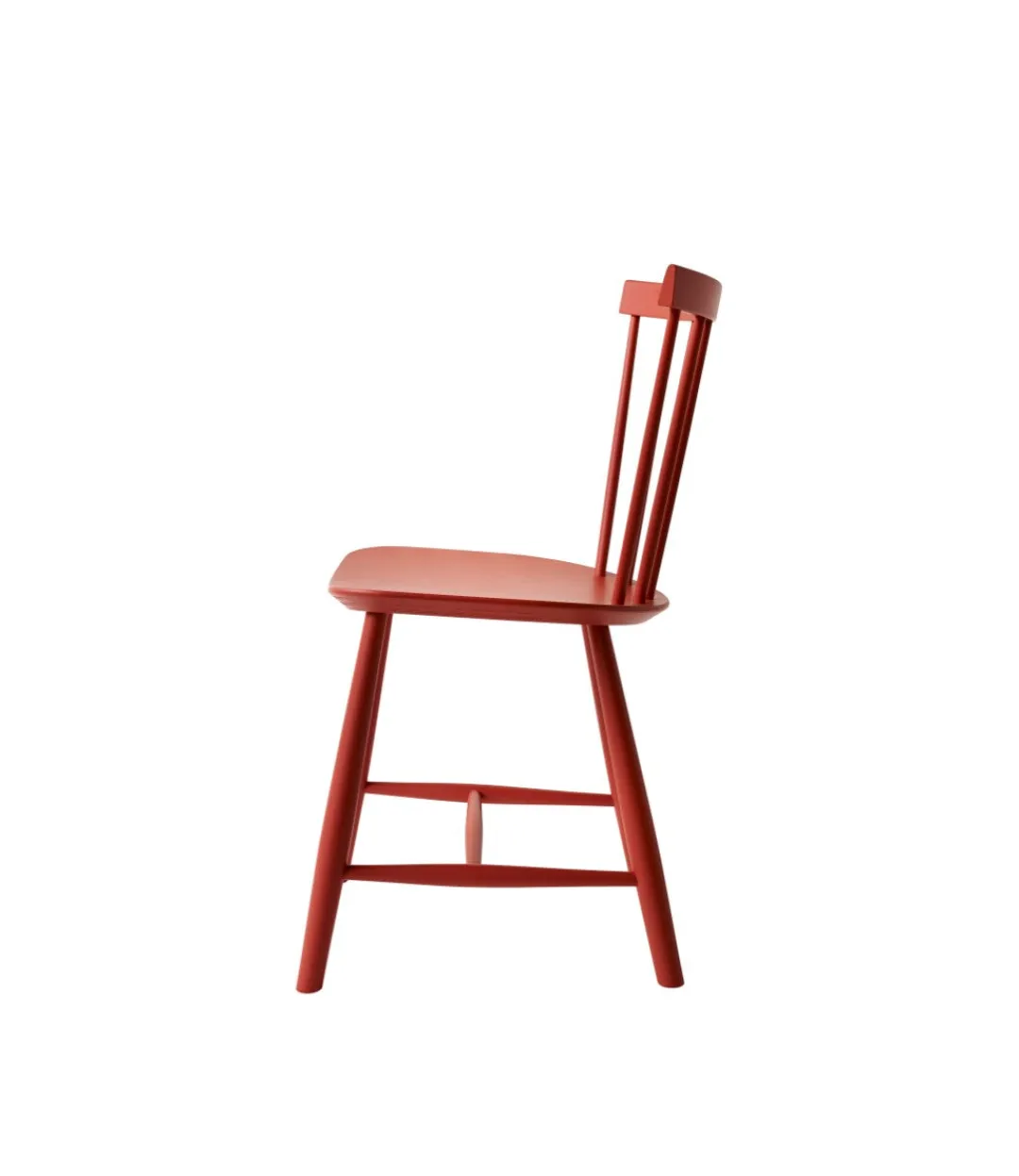 Poul M. Volther J46 - Stol - Bøg - Coral Red New