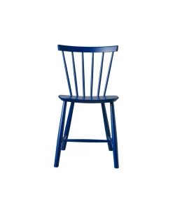 Poul M. Volther J46 - Stol - Bøg - Dark Blue Sale