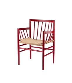 Jørgen Bækmark J81 - Stol - Bøg - Ruby Red Sale