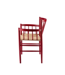 Jørgen Bækmark J81 - Stol - Bøg - Ruby Red Sale