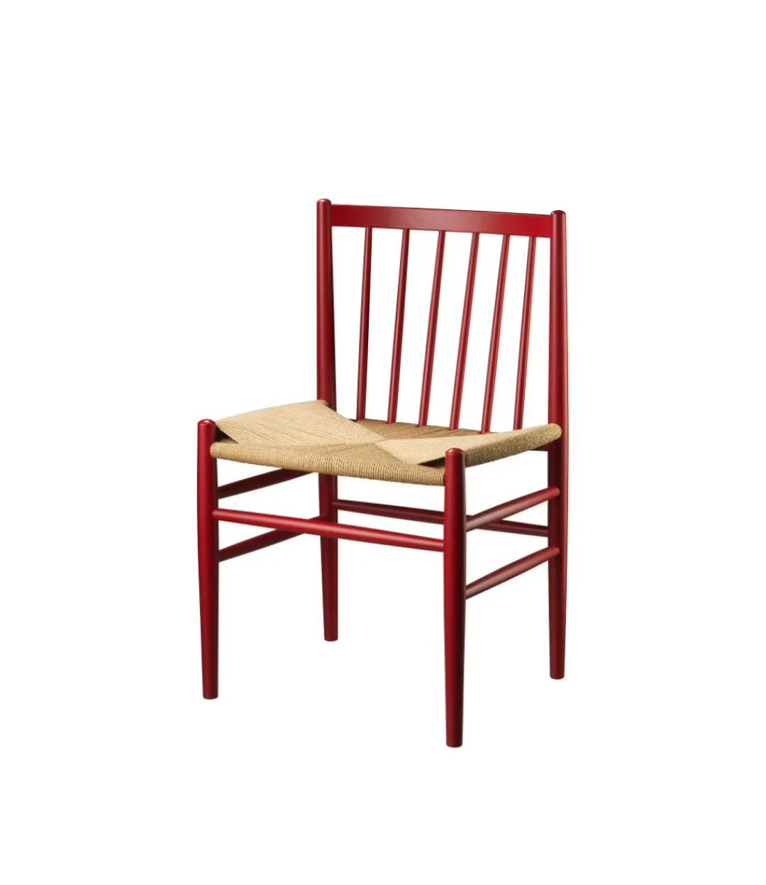 Jørgen Bækmark J80 - Stol - Bøg - Ruby Red Clearance