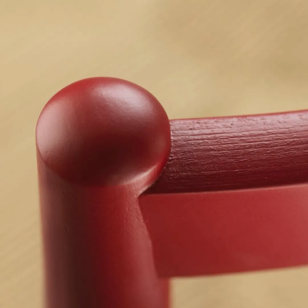 Jørgen Bækmark J80 - Stol - Bøg - Ruby Red Clearance