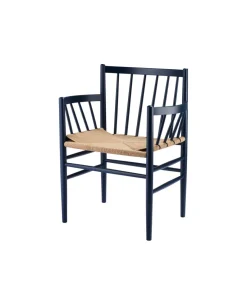 Jørgen Bækmark J81 - Stol - Bøg - Steel Blue Sale