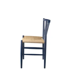 Jørgen Bækmark J80 - Stol - Bøg - Steel Blue New