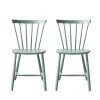 Poul M. Volther J46 - Stol - 2 stk - Bøg - Dusty Green Hot