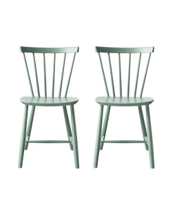 Poul M. Volther J46 - Stol - 2 stk - Bøg - Dusty Green Hot
