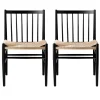 Jørgen Bækmark J80 - Stol - 2 stk - Bøg - Jet Black Online